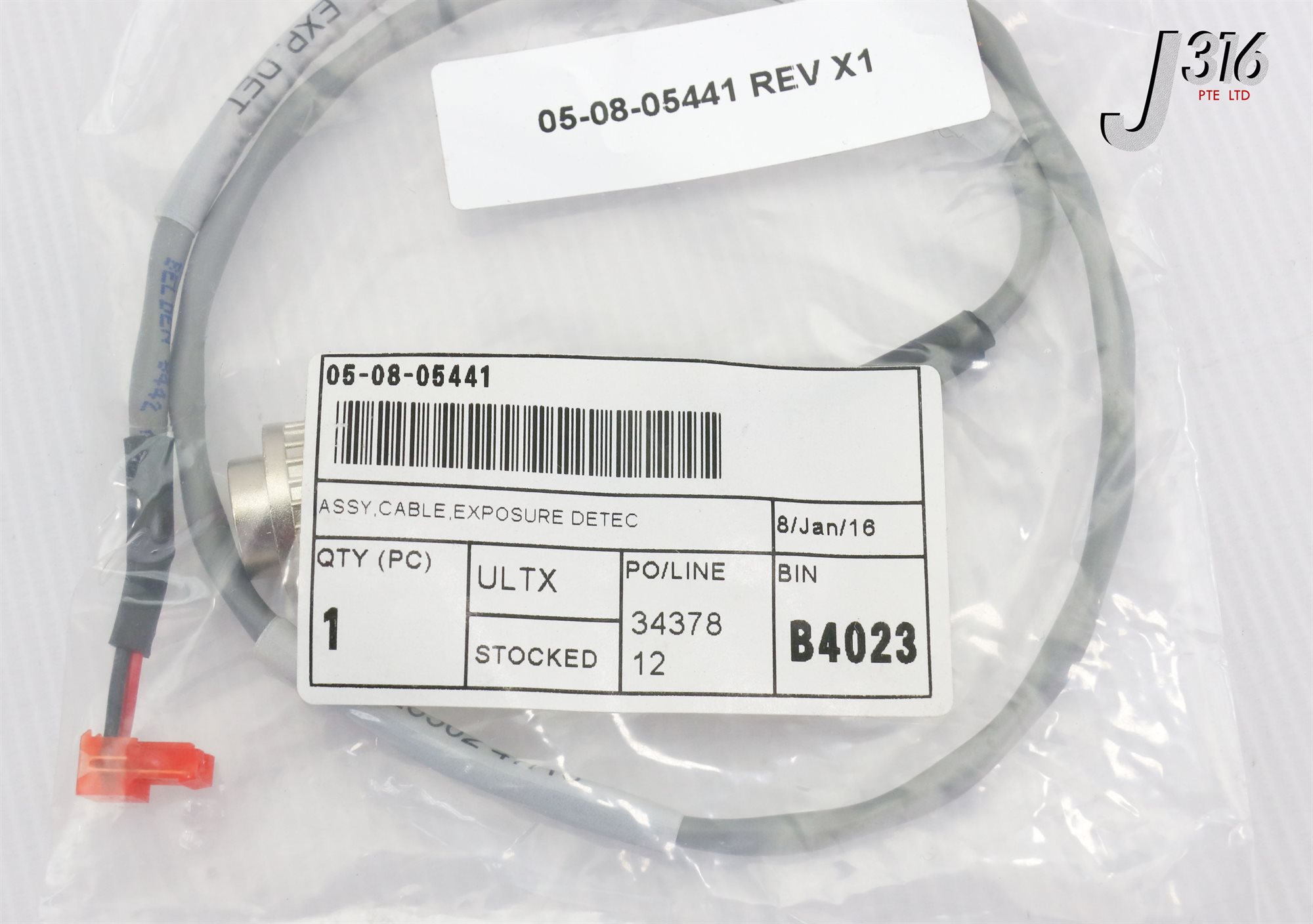 18689 VEECO CABLE ASSY, EXPOSURE DETECTOR (NEW) 05-08-05441 | eBay